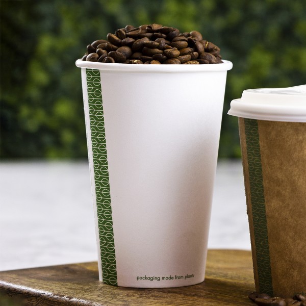 16 oz White Hot Cups, 89-Series