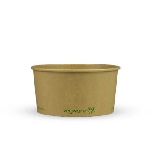 34oz/1000ml round kraft food container, 150-Series