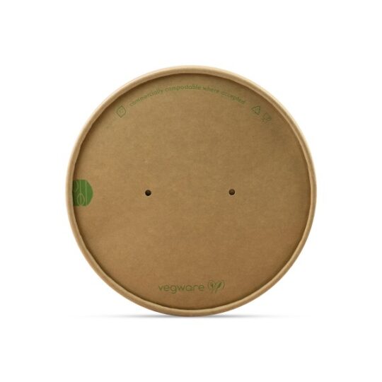 Round kraft paper lid, 150-Series